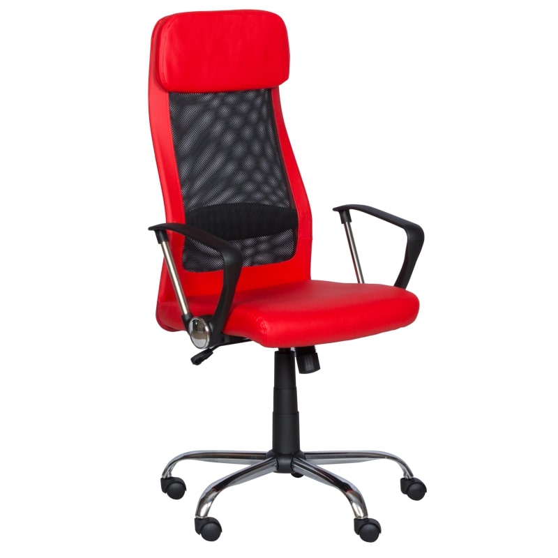 Работен стол - 6184 M червен